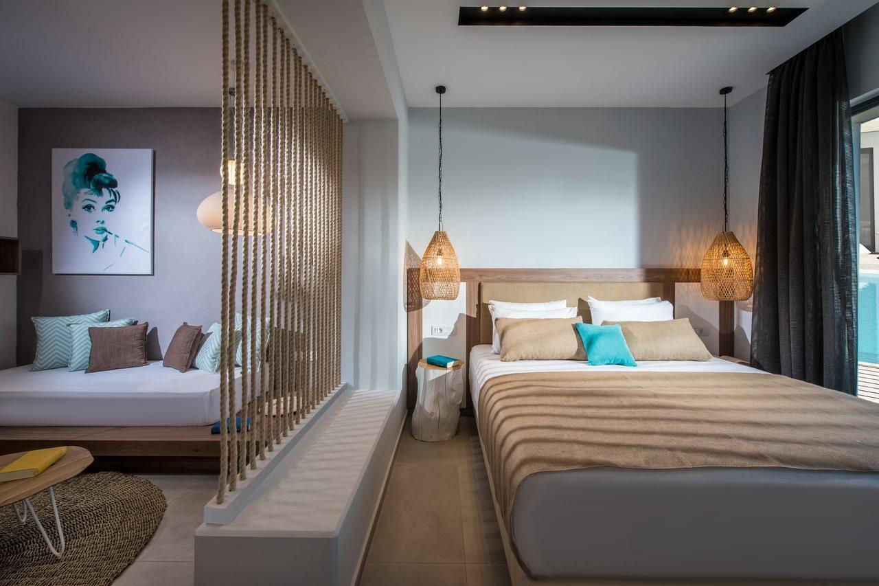 Enorme Armonia Beach (Adults Only) Gazi Buitenkant foto
