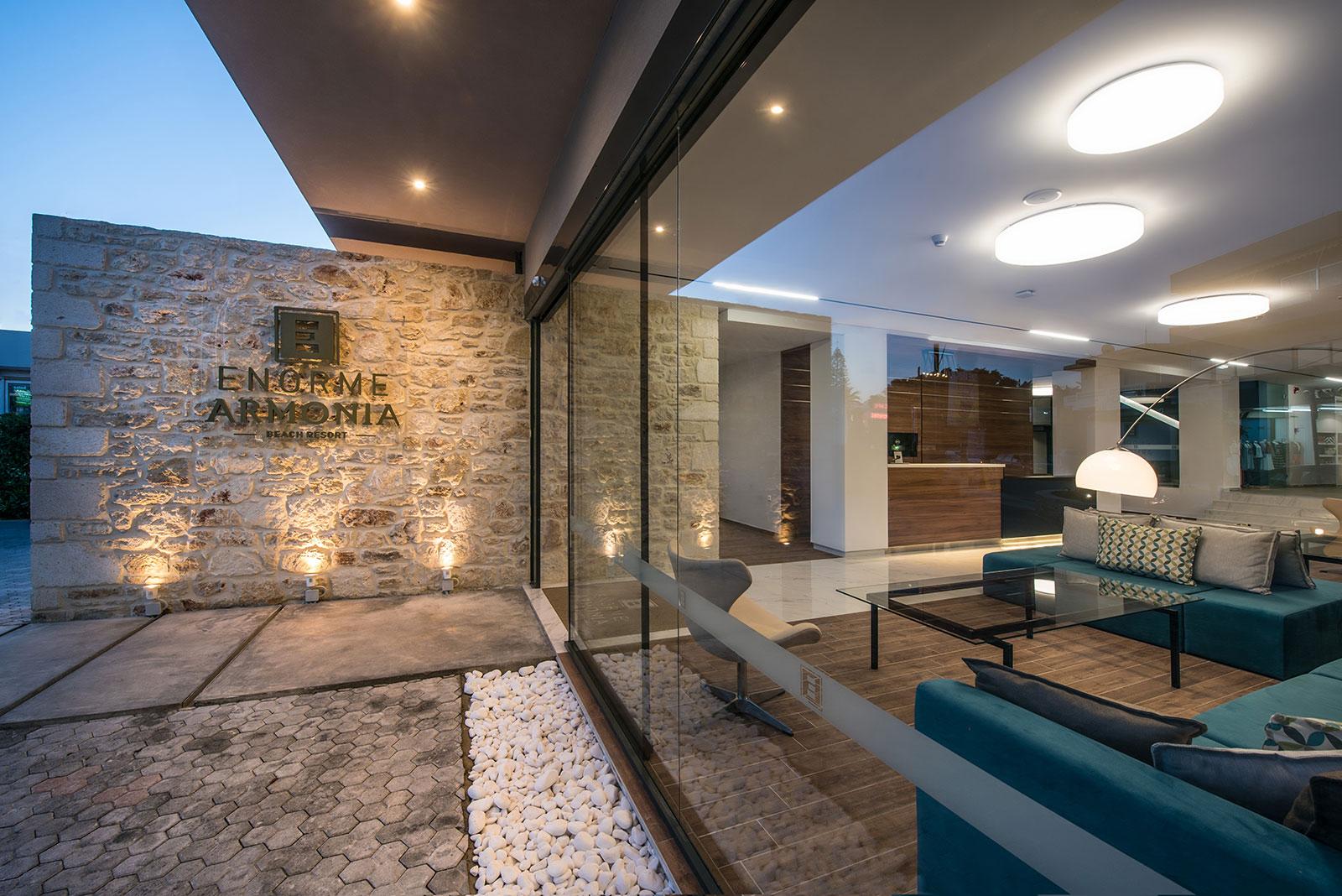 Enorme Armonia Beach (Adults Only) Gazi Buitenkant foto